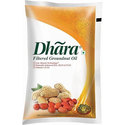 Dhara Zero Trans Fat Groundnut Oil 1L