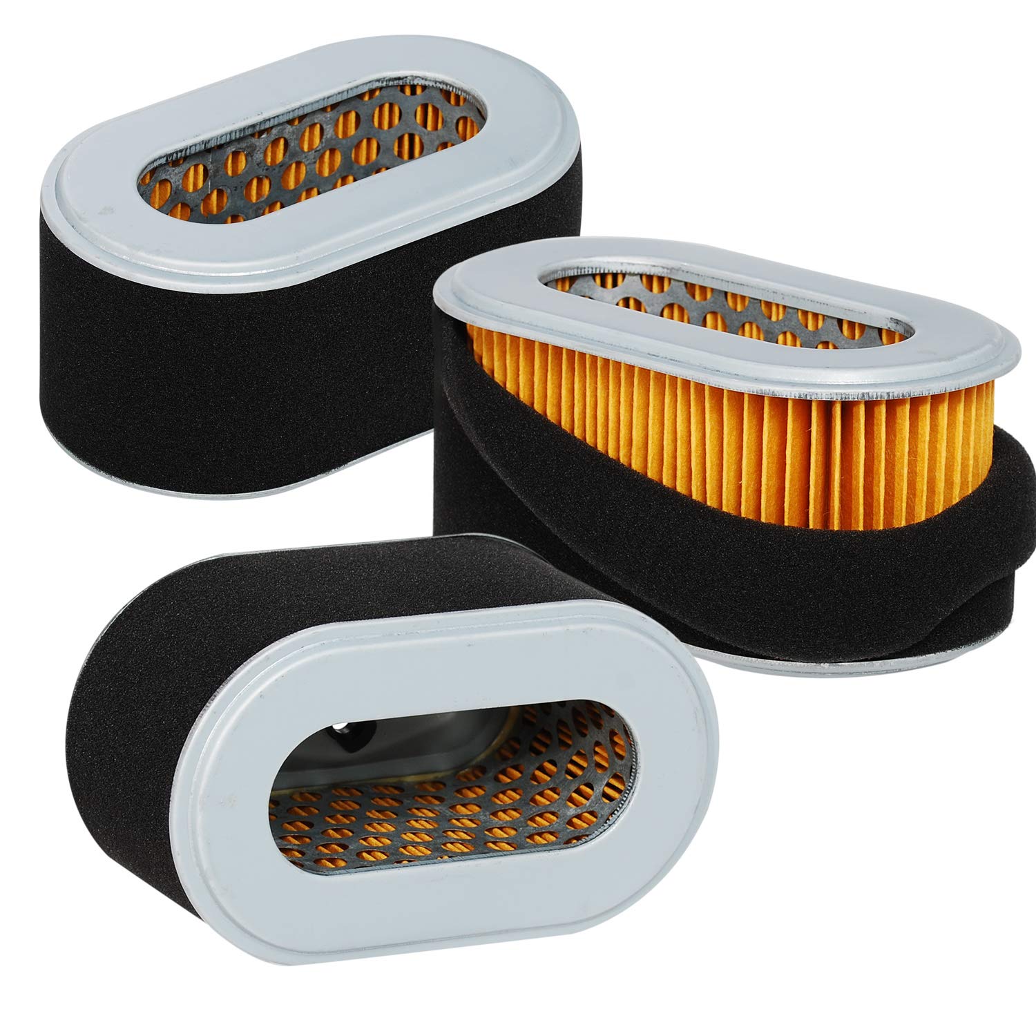 Filtro Aria Pre-pulitore Schiuma Filtro Aria Carkio Per Robin Subaru EX27 9hp - Set 3 Pezzi, Compatibile Con 279-32607-17 Ricambio Motore Subaru - Foto 9