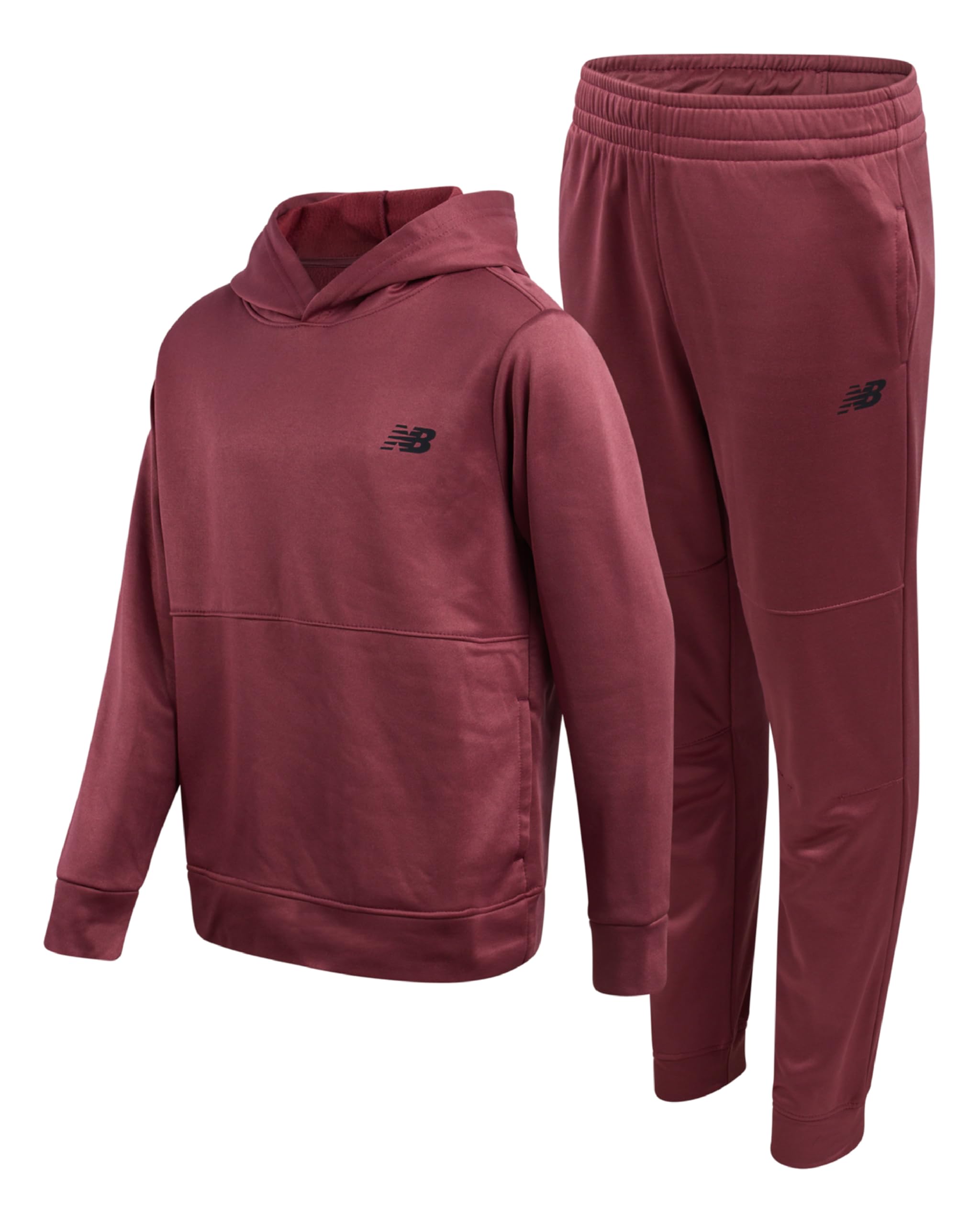 New Balance Tech Fleece Tracksuit Set (Hoodie & Joggers, Sizes 2T-16) for Maximum Comfort