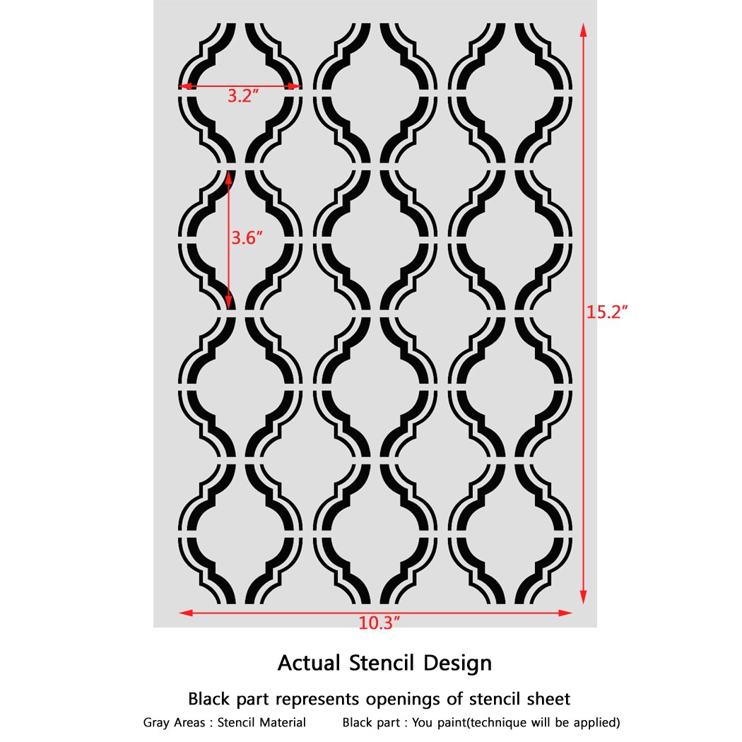amazon-com-j-boutique-stencils-moroccan-trellis-outline-stencils-template-for-crafting-canvas-diy-decor-furniture-tools-home-improvement