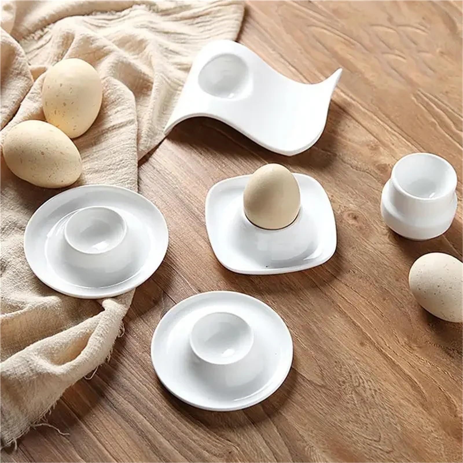 hueveras, 1, 2 Uds estante de soporte el hogar cocina restaurante huevos blancos(1pcs)