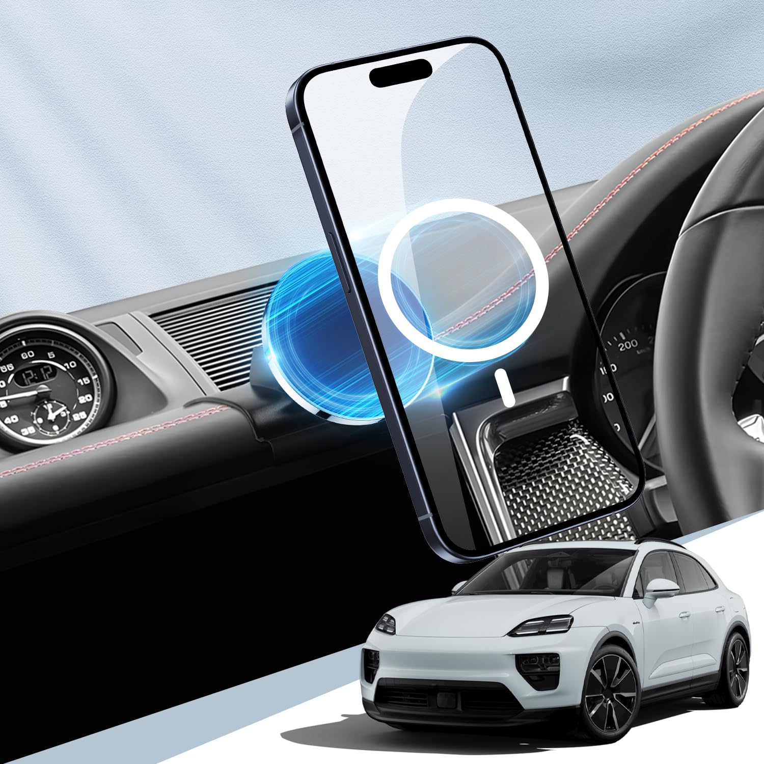 ポルシェ　携帯スタンド Amazon.co.jp: BIBIBO ポルシェ マカン 専用 スマホホルダー