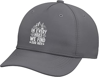 in Every Hike We Find Our Path Backpacker Adjustable Baseball Hat