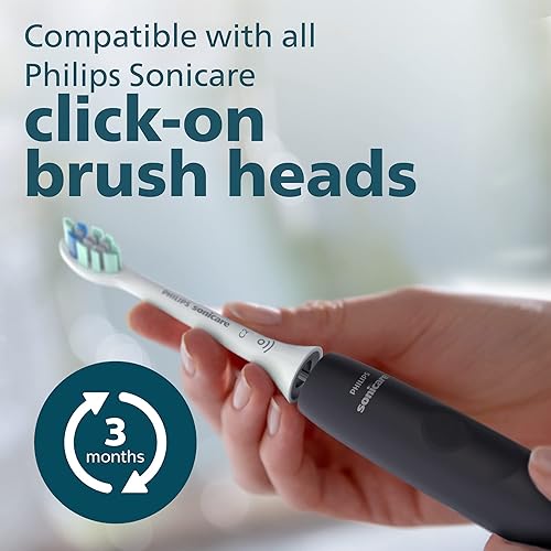 Miniatura 9 de Philips Sonicare 4100 HX368124 - Cepillo de dientes eléctrico recargable con sensor de presión color negro