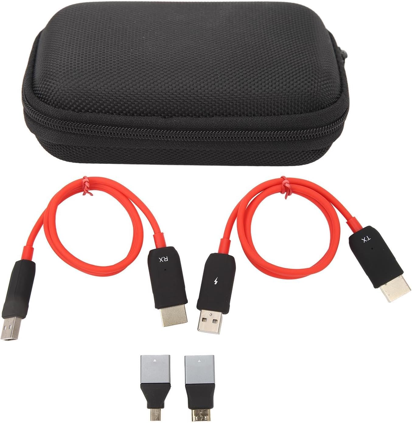 Wireless HD Multimedia Interface Transmitter Receiver Adapter Fast Transmission Ideal for Home Entertainment (Black)