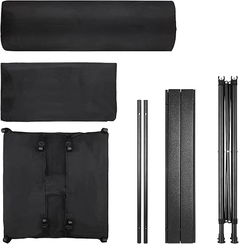 Miniatura 7 de BTY Mesa plegable para campamento, 4.7 pies, grande, portátil, plegable, plegable, para campamento, picnic, camping, mesa auxiliar con bolsa de