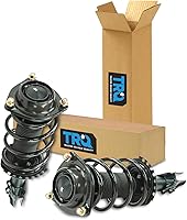 Vista 30 de TRQ - Conjunto de puntal delantero y resorte helicoidal (lados del conductor y del pasajero), para auto