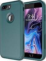 Vista 13 de Diverbox Funda diseñada para iPhone 8 Plus y iPhone 7 Plus con protector de pantalla, resistente a los golpes, resistente a los golpes, para Apple