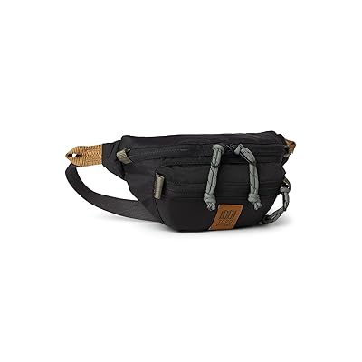 Topo Designs Mountain Waist Pack Day Pack Bags Black/Neutral, Nylon