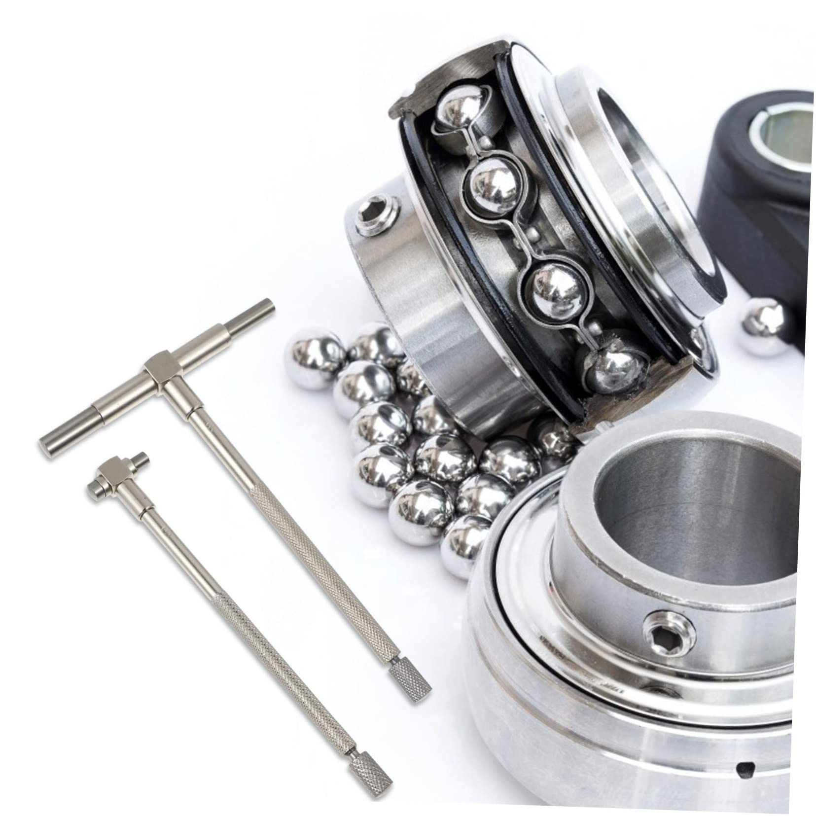 ULTECHNOVO 6pc Set High Precision Telescopic Bore Gauge Kit 8-150mm Stainless Steel Range Locking Knob