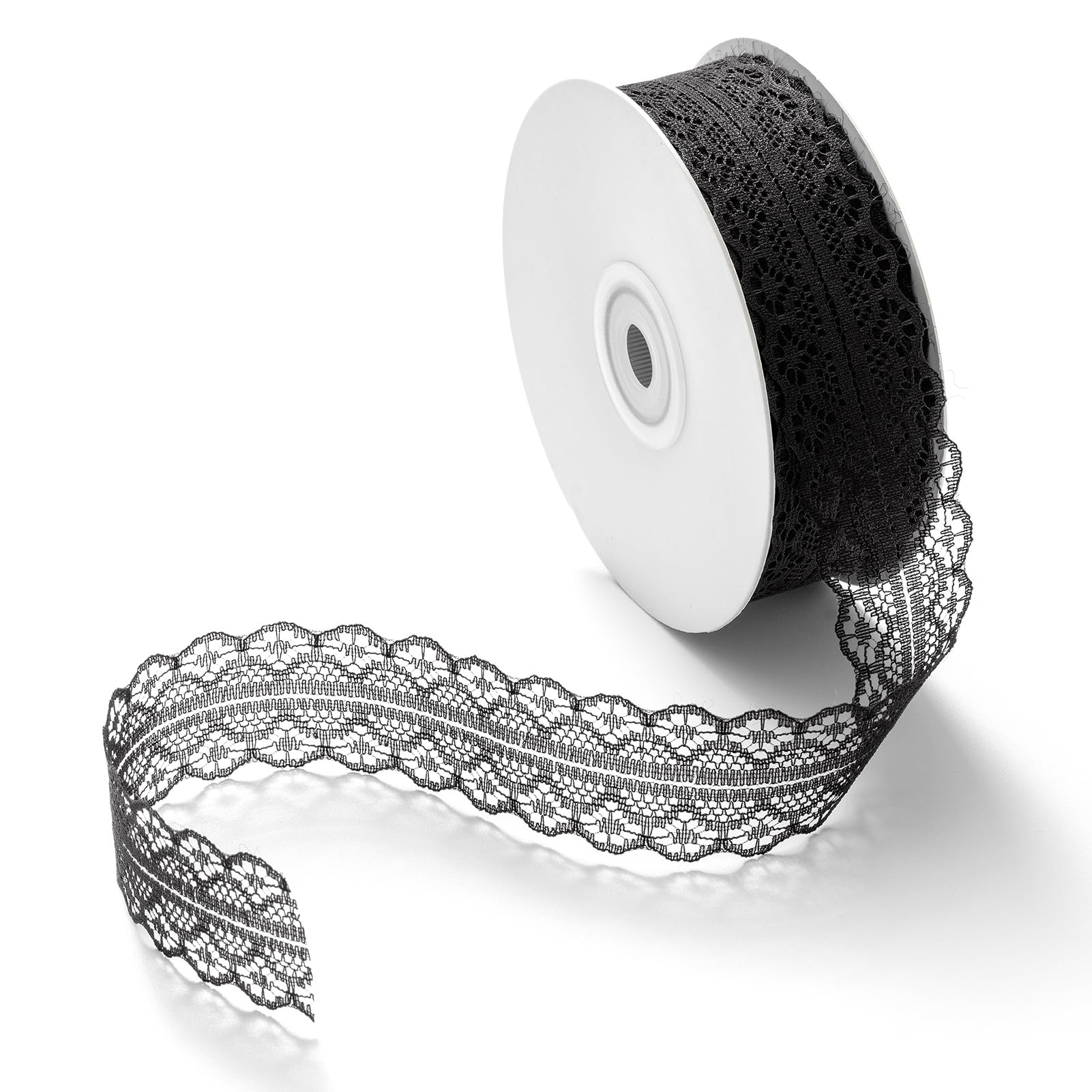CHUQING Spitzenband Geschenkband Spitzenborte Zierband Spitze Schleifenband | Vintage Spitzenband als Geschenkband, Spitzenborte und Zierband, ideal zum Dekorieren und Schleifenbinden.