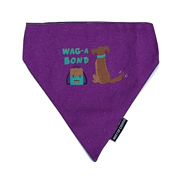 Mutt of Course Wag-a-Bond Dog Bandana