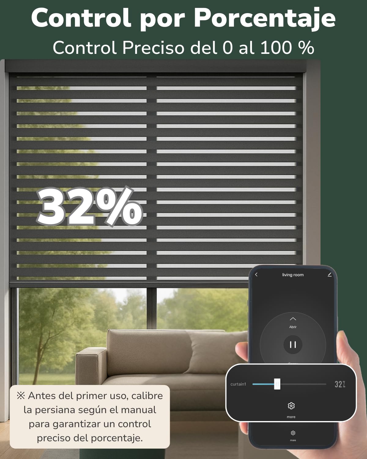 LoraTap Interruptor Persiana WiFi 2 Unidades: Apertura 0–100% con App | Apertura precisa sin parada manual – Grupos – Horarios – Control por voz – Sin hub – Conserva interruptor – AC 4 hilos 300W