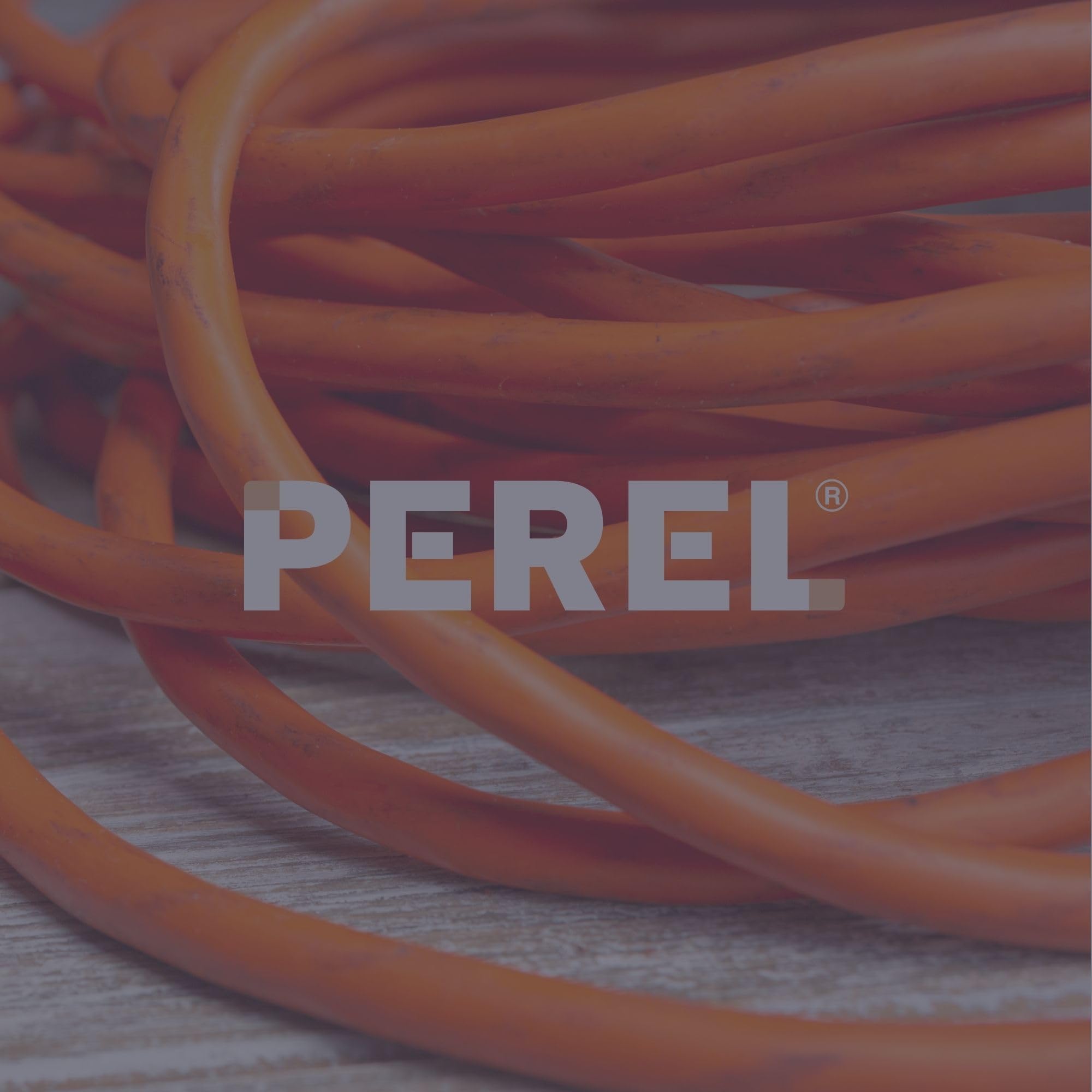 Perel EC40 de G cable de extensión, longitud de cable 40 m, color naranja