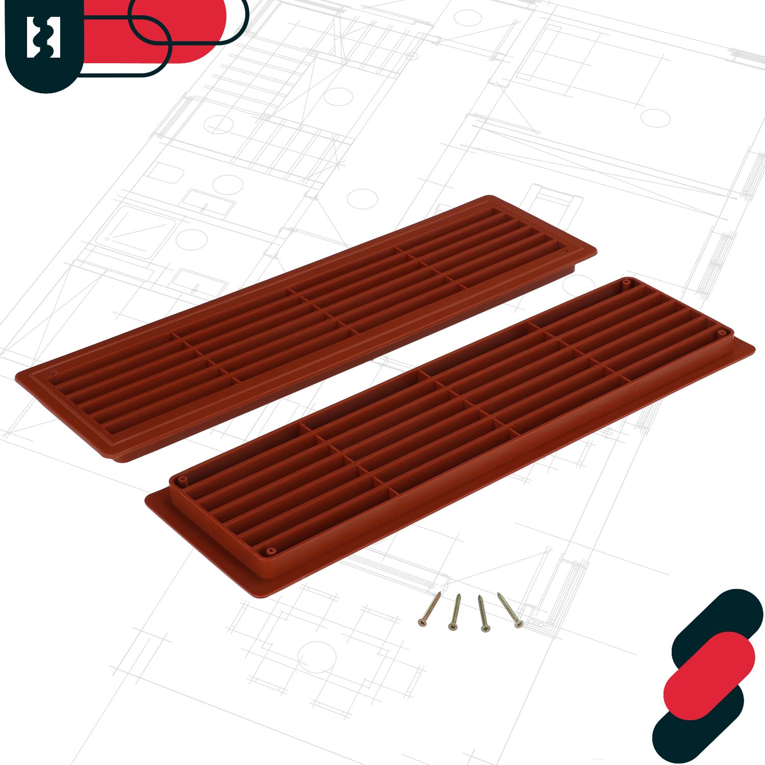 Türlüftungsgitter Aus Kunststoff – Für Frische Produktbild-Vorschau 7