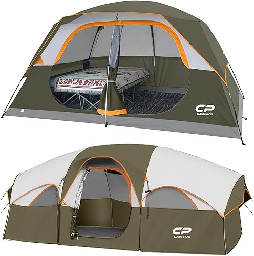 CAMPROS CP Tienda 8 Persona Tiendas de Campaña - Oliva