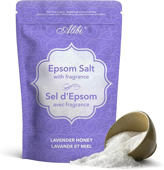 🟦CRISTAUX DE SEL D’EPSOM PARFUM MIEL LAVANDE À SEULEMENT 2,29$ - PRIX RIDICULE 🟦