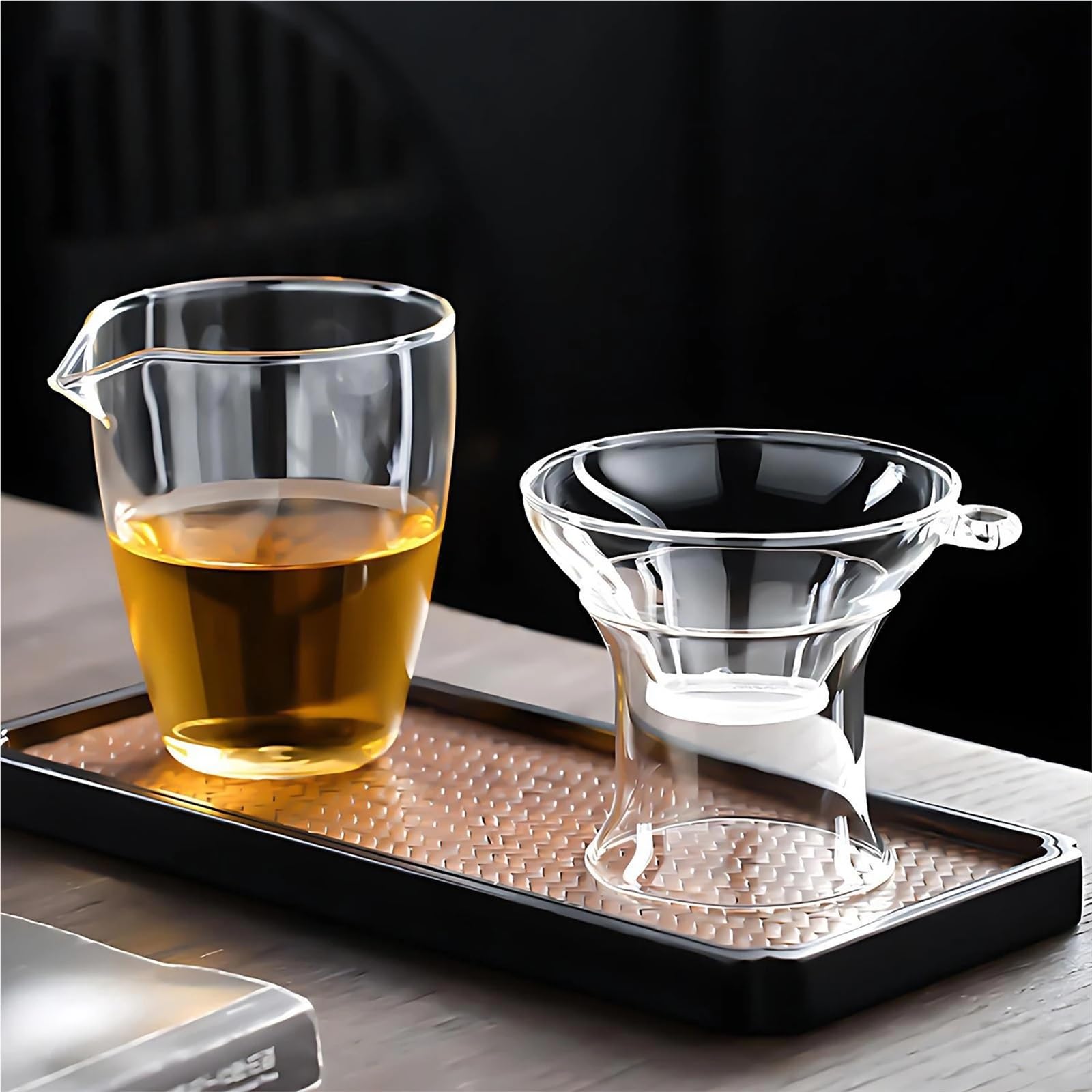 Colador De Té Con Mango Y Soporte Para El Té