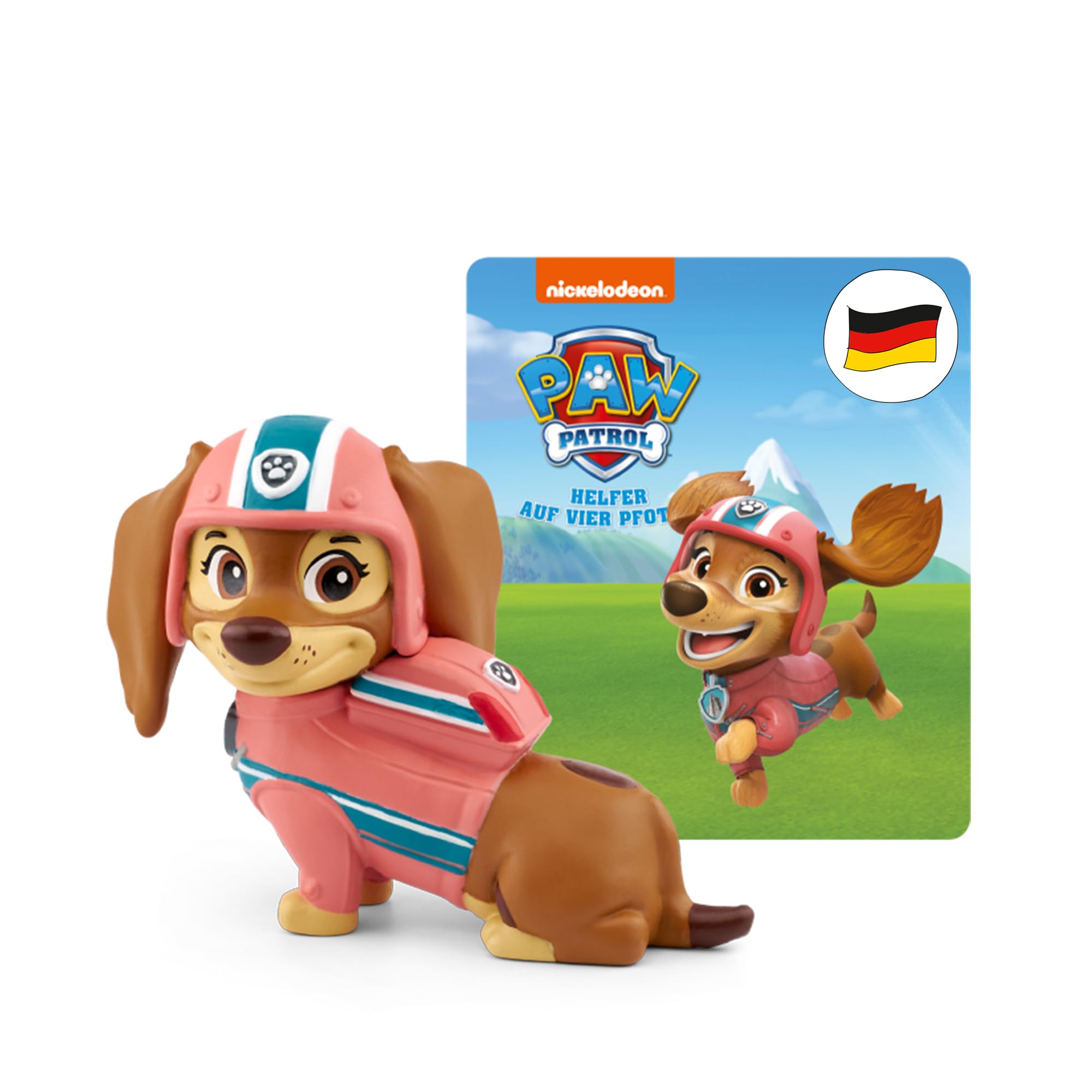 tonies Hörfiguren für Toniebox, PAW Patrol – Liberty, Hörspiel mit 3 Geschichten für Kinder ab 3 Jahren, Spielzeit ca. 50 Minuten