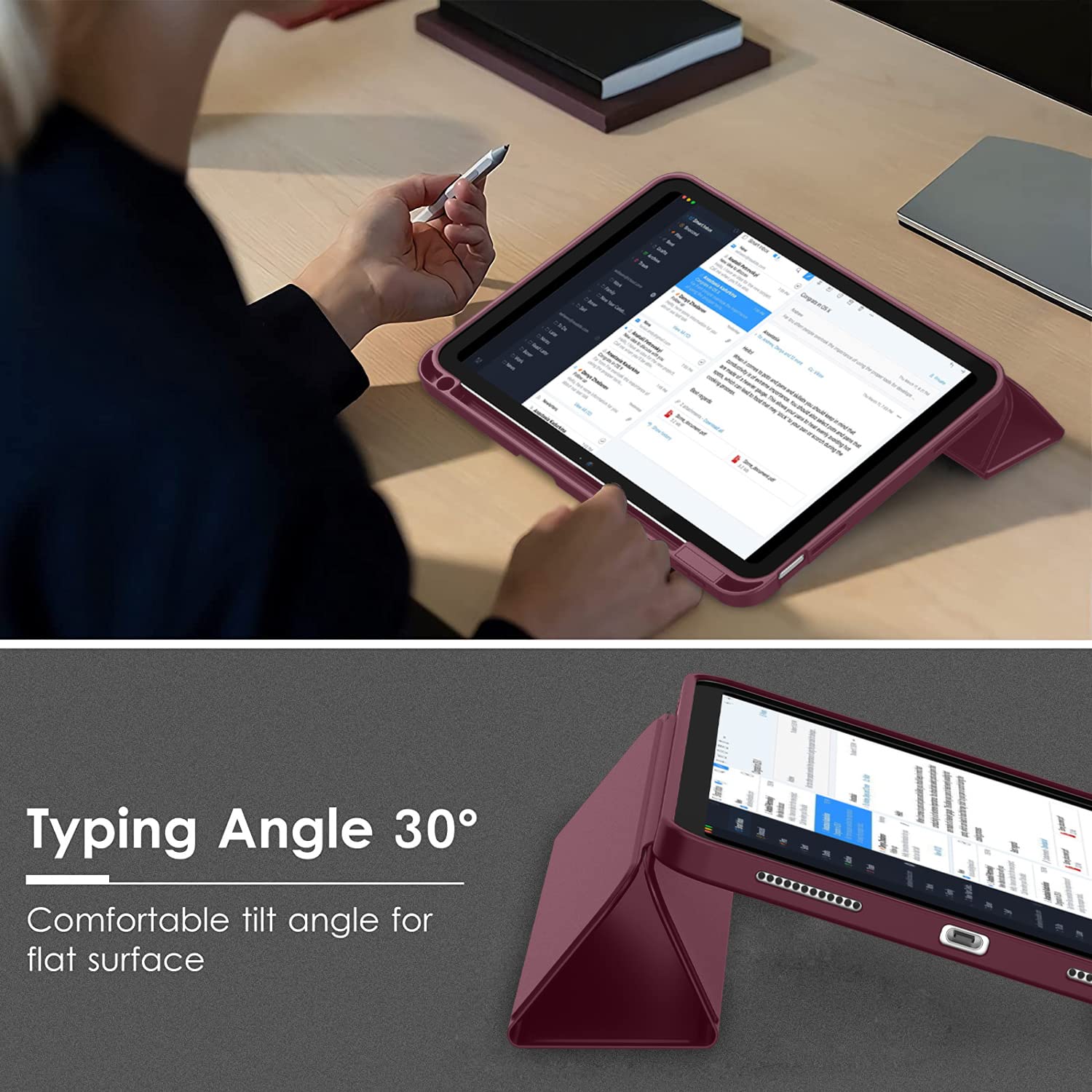 Amazon.com: ZryXal iPad (A16) Case/iPad 10th Generation Case [11