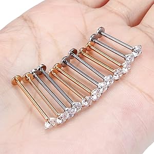 【AMERI】ピアスUND SEQUINS VOLUME PIERCE Liner Asymmetry Pierce（547022-547023）|and cloud