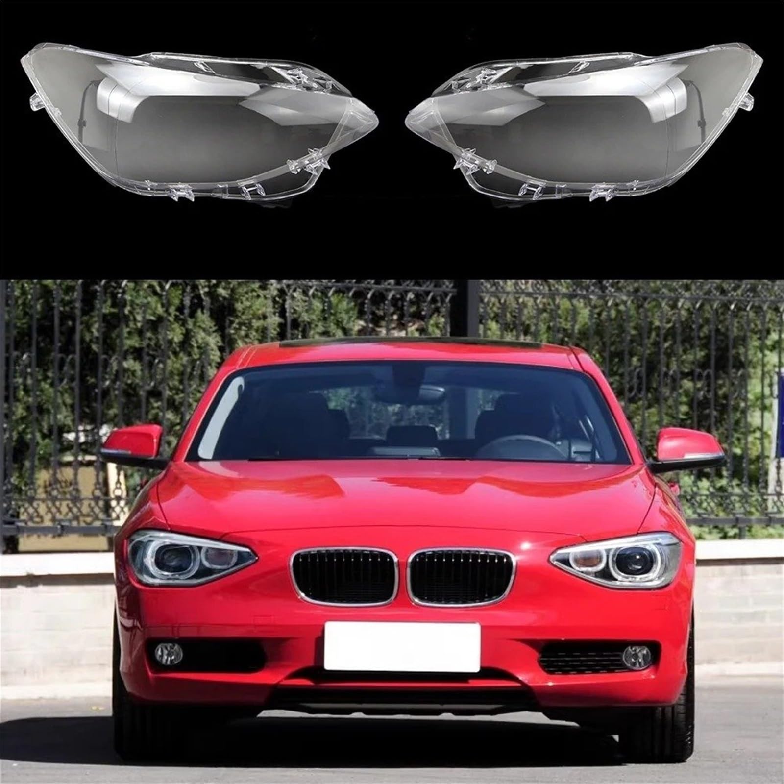 Proiettore Anteriore Per BMW Serie 1 F20 Lente Faro