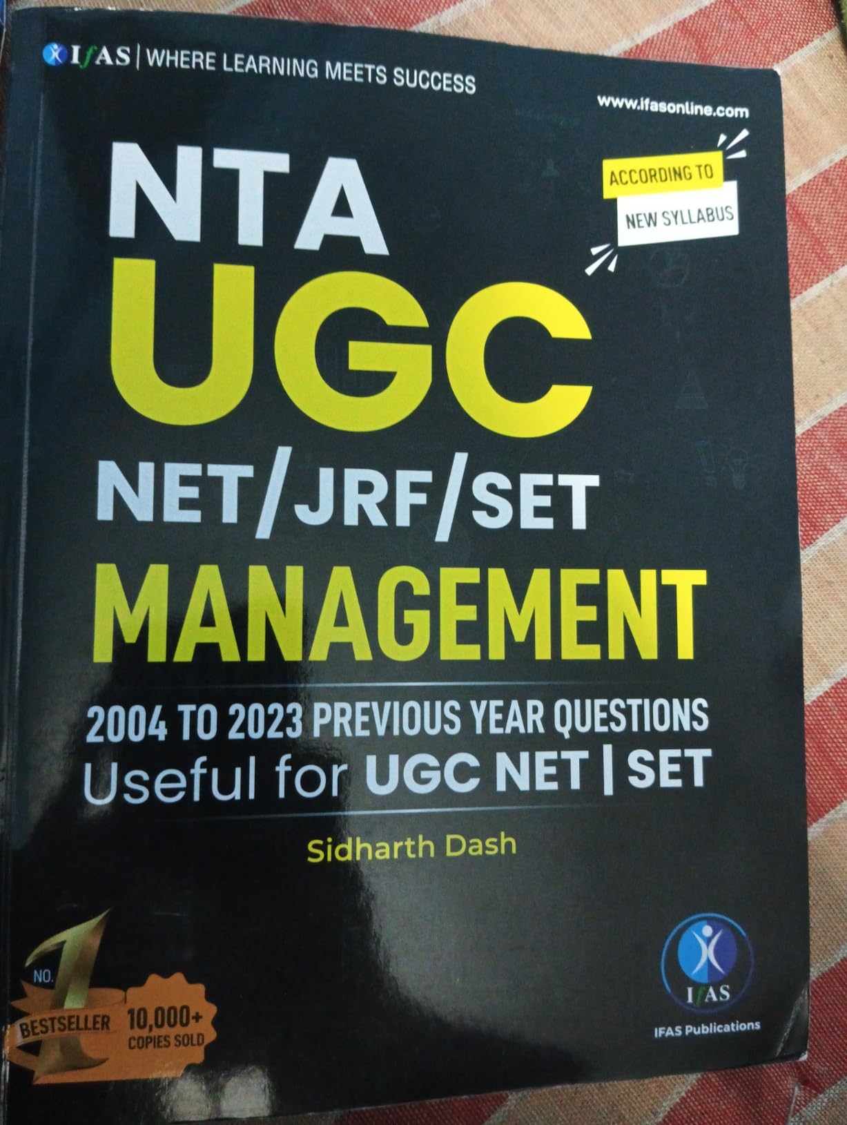 IFAS UGC NET Management Book 2026 Paper 2 Previous Year Solved Papers