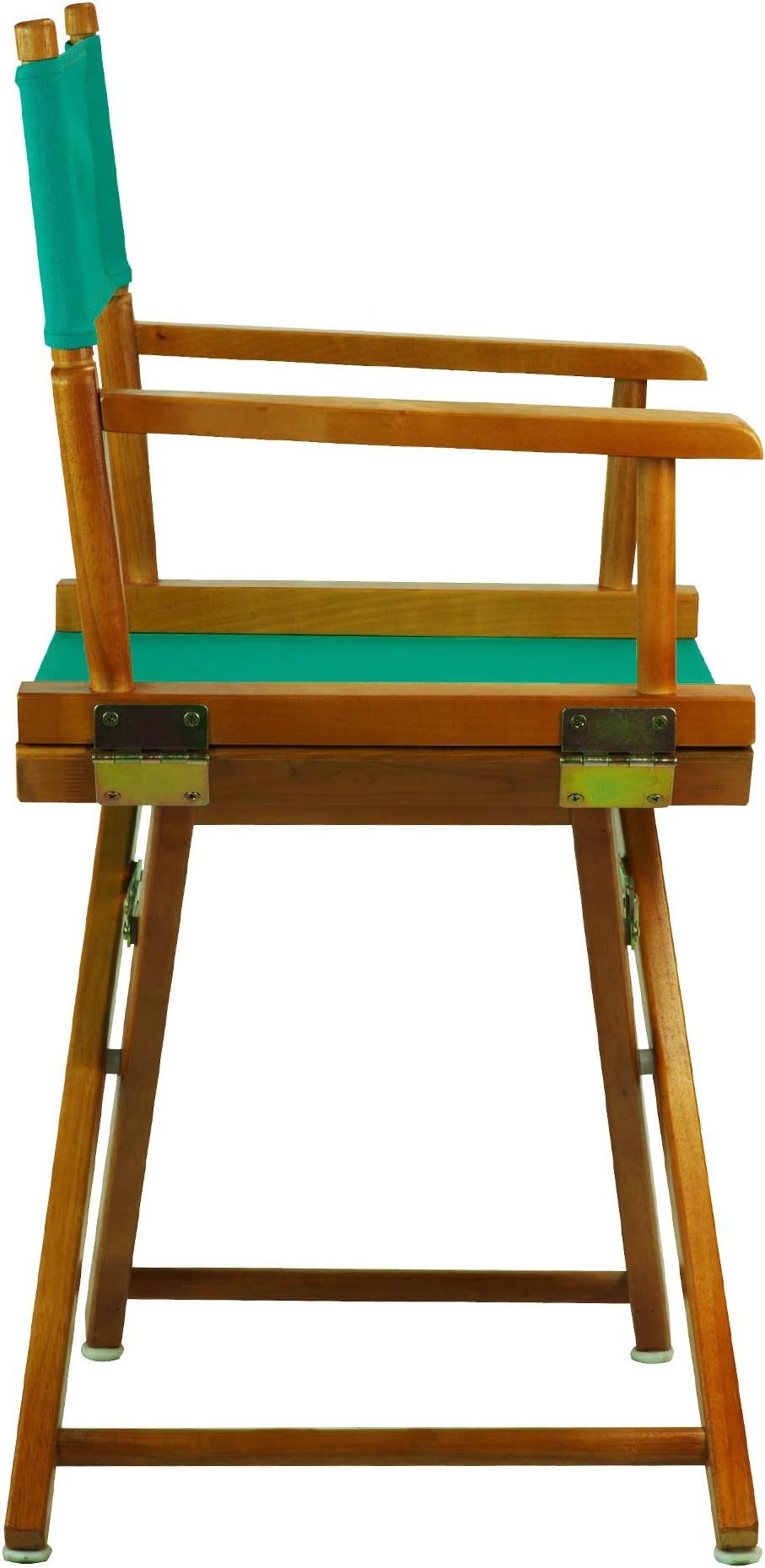 Casual Home 18" Director's Chair Honey Oak Frame with Teal Canvas