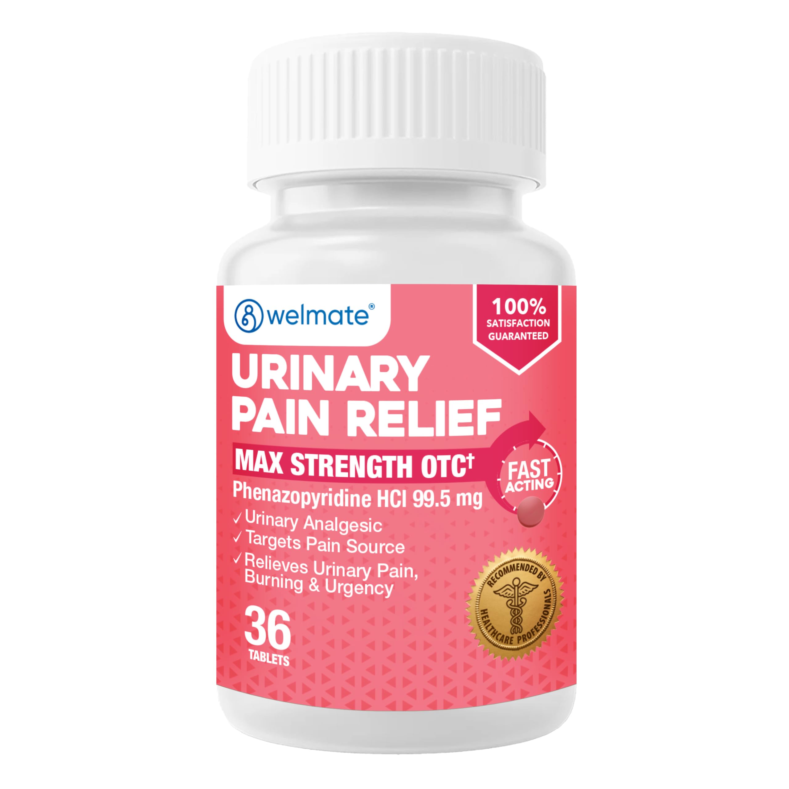 WELMATE Maximum Strength Urinary Pain Relief