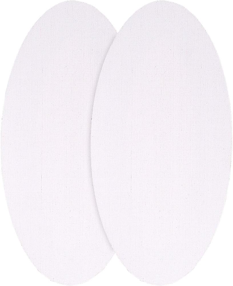 Transon Primed Stretched Canvas Pack of 2 Special Oval Shape 8 x 16 inch