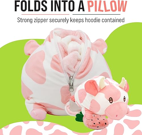 Miniatura 9 de Blanket Hoodie - Blanket Hoodie for Kids - Wearable Blanket KidsPlush Blanket Pillow