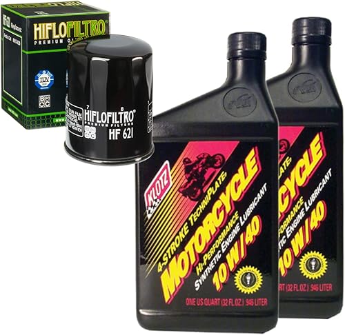 Kit de cambio de aceite y filtro para Arctic Cat 2012 550i Ltd sintético 10W-40