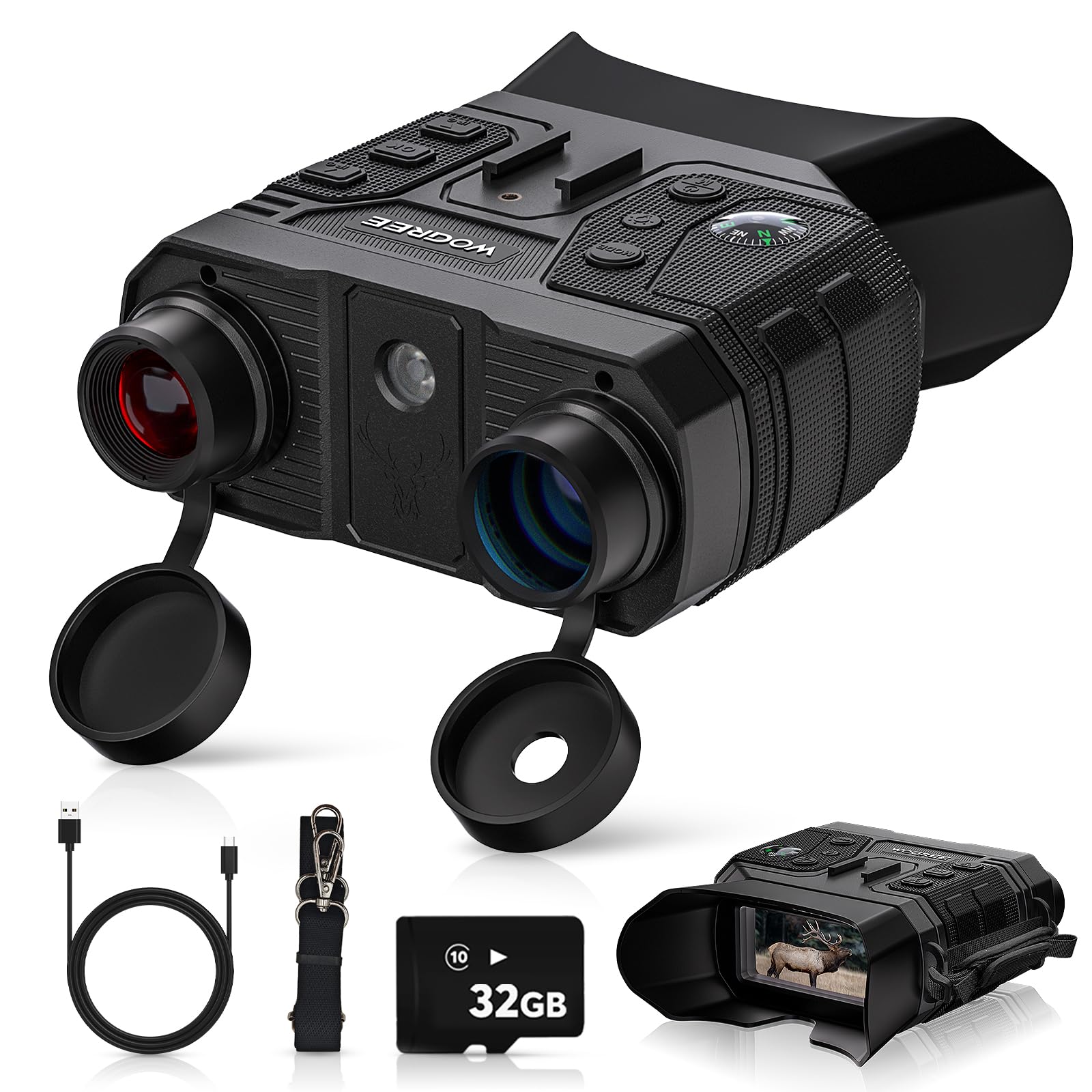 WOGREE 4K Night Vision Goggles