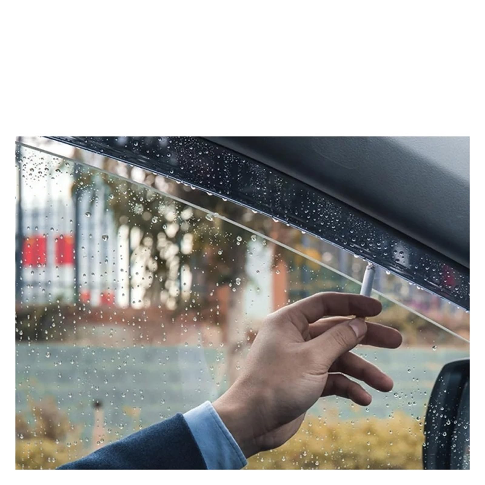 Déflecteurs Pluie Vent Pare-Brise pour Toyota CH-R 2017 – 2022, Protection Contre la Pluie, déflecteur de Ventilation latérale, Pare-Brise