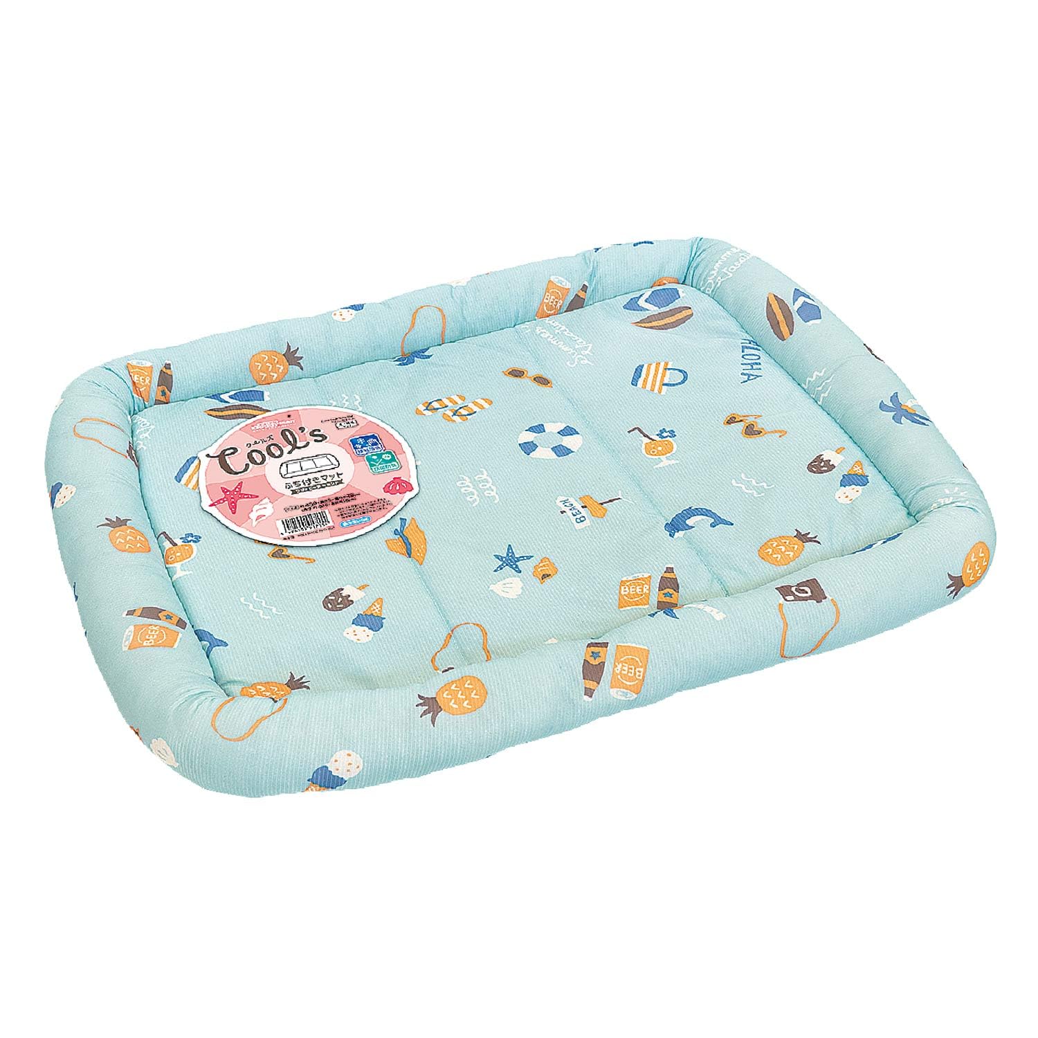 Amazon.co.jp: ドギーマン クールズ ふち付きマット サマー