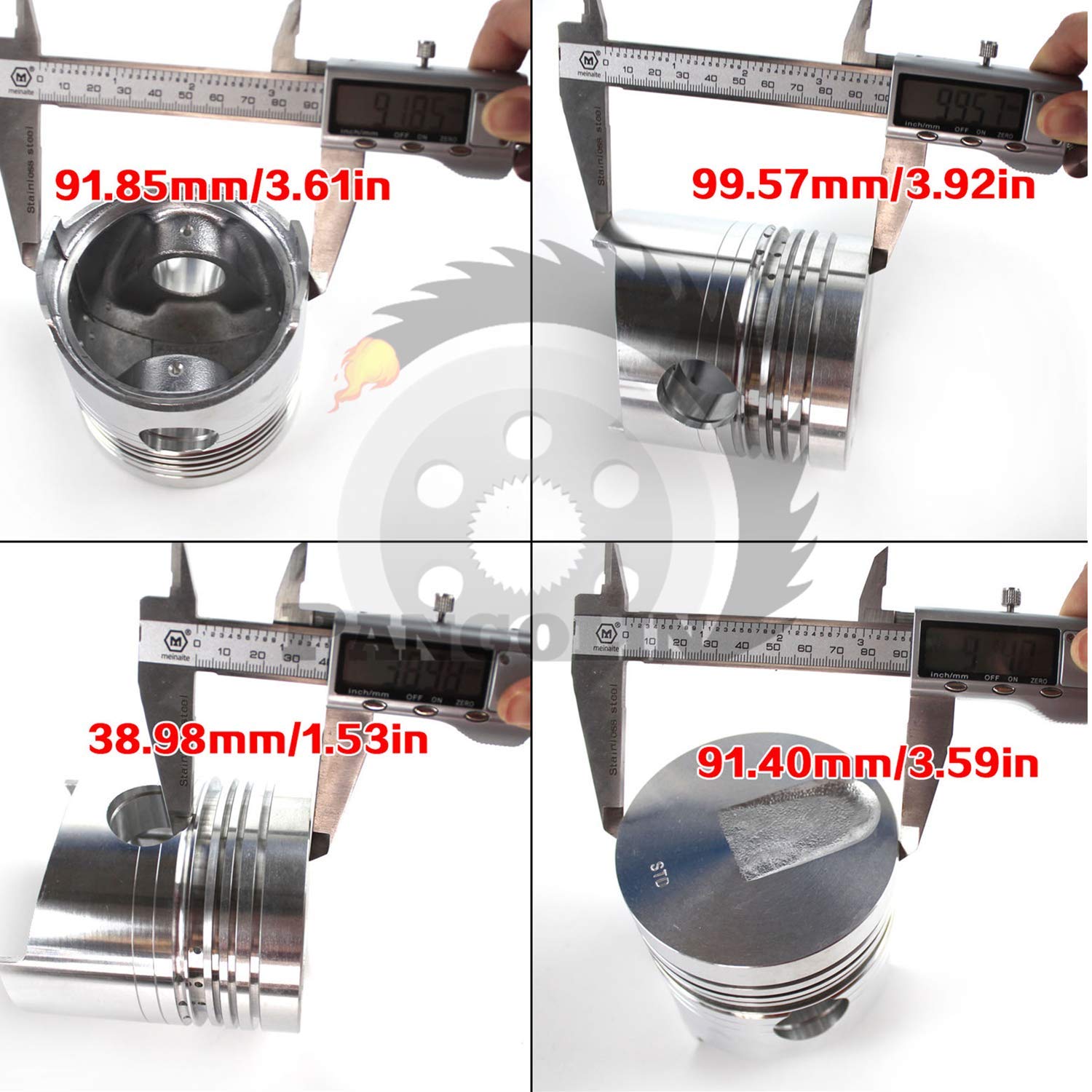 PANGOLIN 4DR5 Engine Rebuild Kit for Mitsubishi 4DR5 Engine 2.7L Forklift Kato HD180G Aftermarket Parts product thumbnail 4