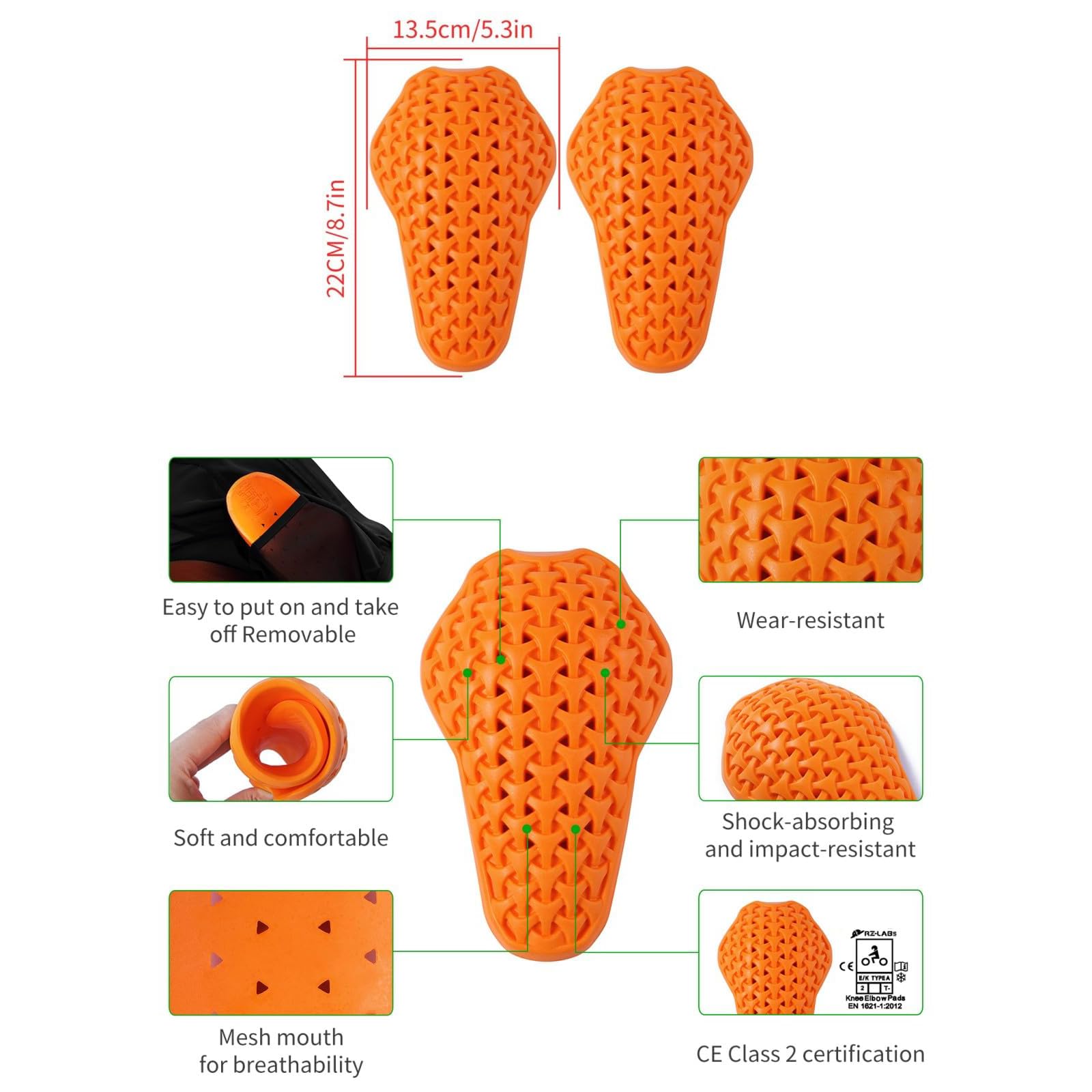 Veste de moto femme en mesh respirant certifiée CE, avec protections aux coudes, aux épaules et au dos. Idéale pour l'été, les trajets quotidiens et le motocross.