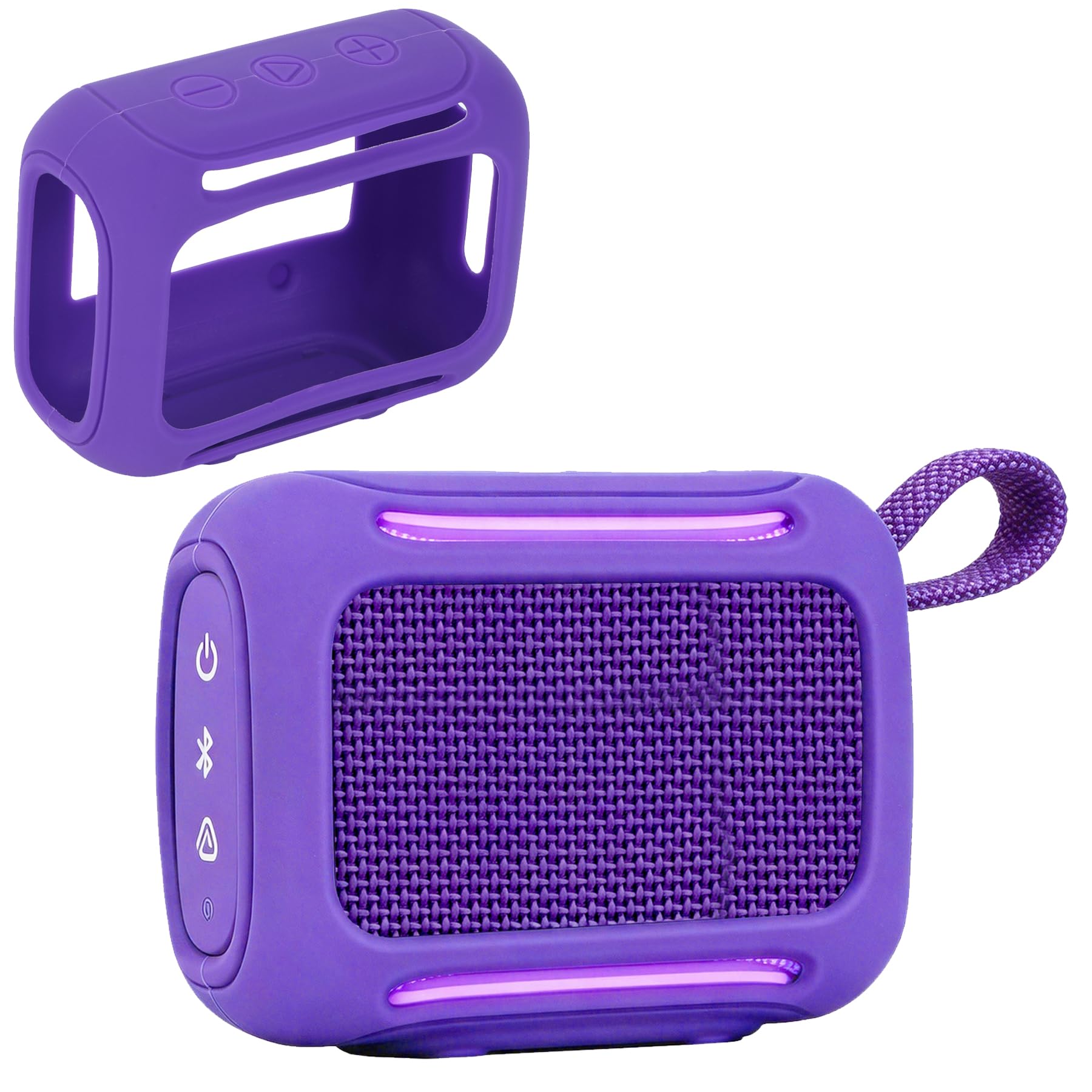 Housse en Silicone pour Enceinte JBL GO 5 (Violet) - Les Beatles, Paul McCartney, John Lennon, RIngo Starr, George Harrison Housse en Silicone pour Enceinte JBL GO 5 (Violet)