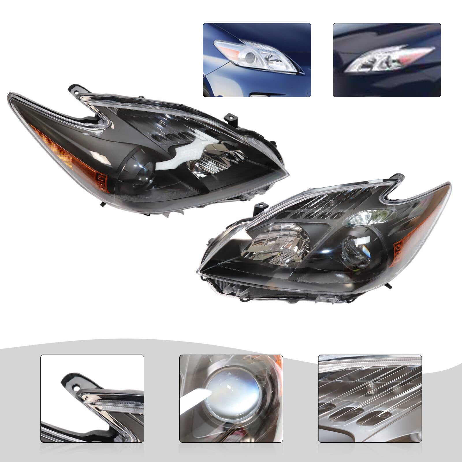 2012 2013 2014 2015 Prius Headlights,Headlight Assembly Fit
