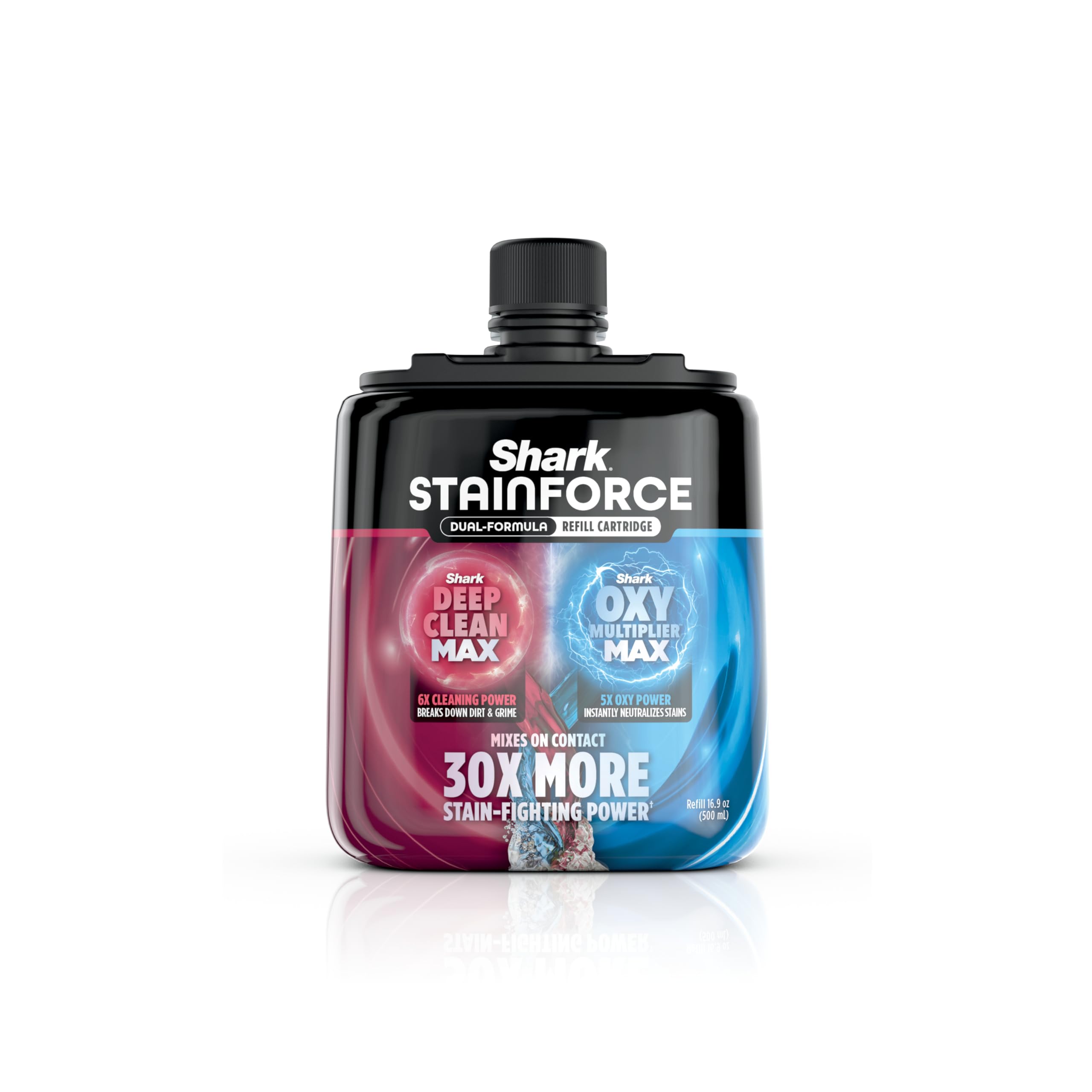 Shark StainForce Single Refill Cartridge, Stain &amp; Odor Remover, HXCM500