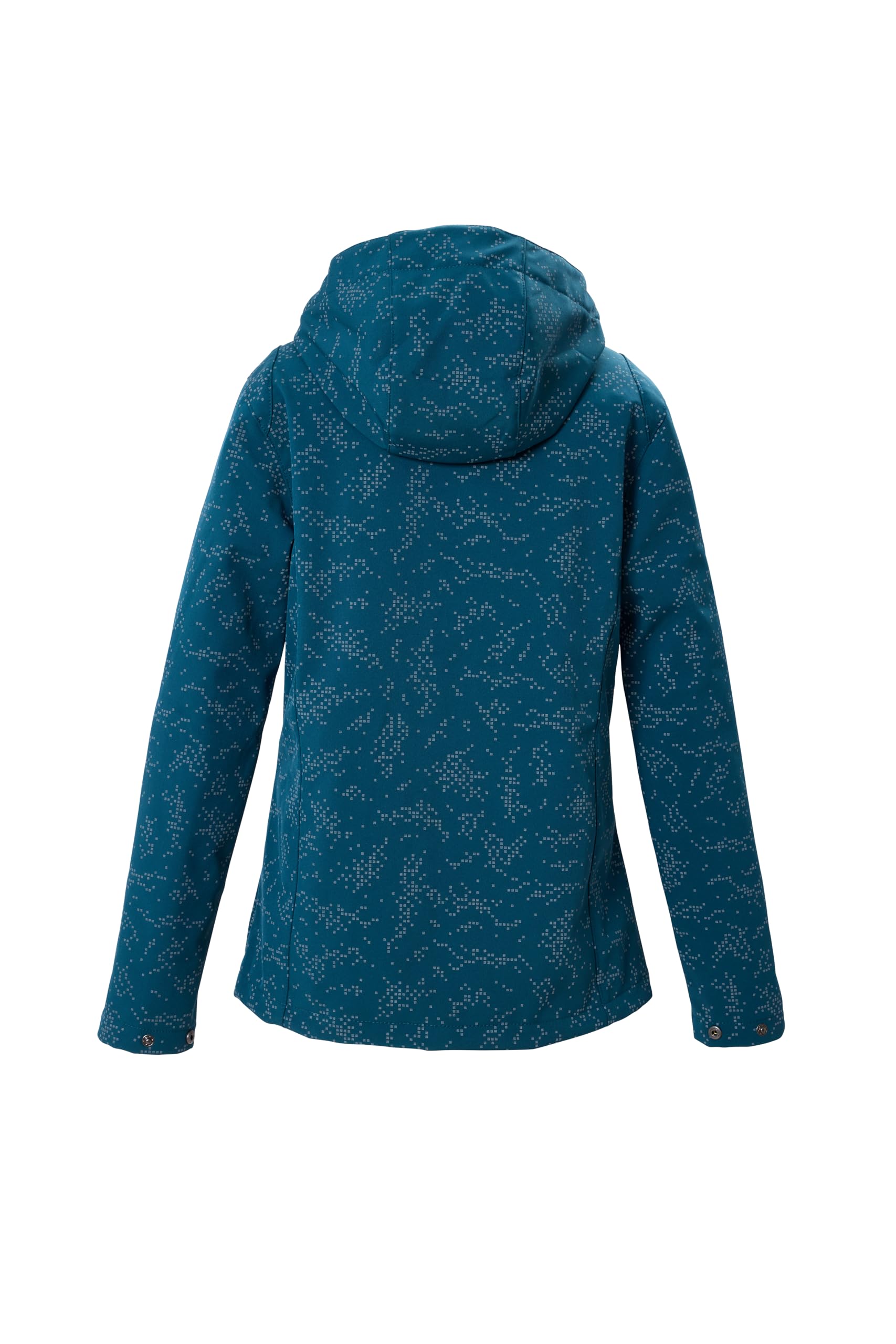 Killtec Mädchen Kow 165 Grls Sftshll Jckt Softshelljacke/Outdoorjacke mit Kapuze