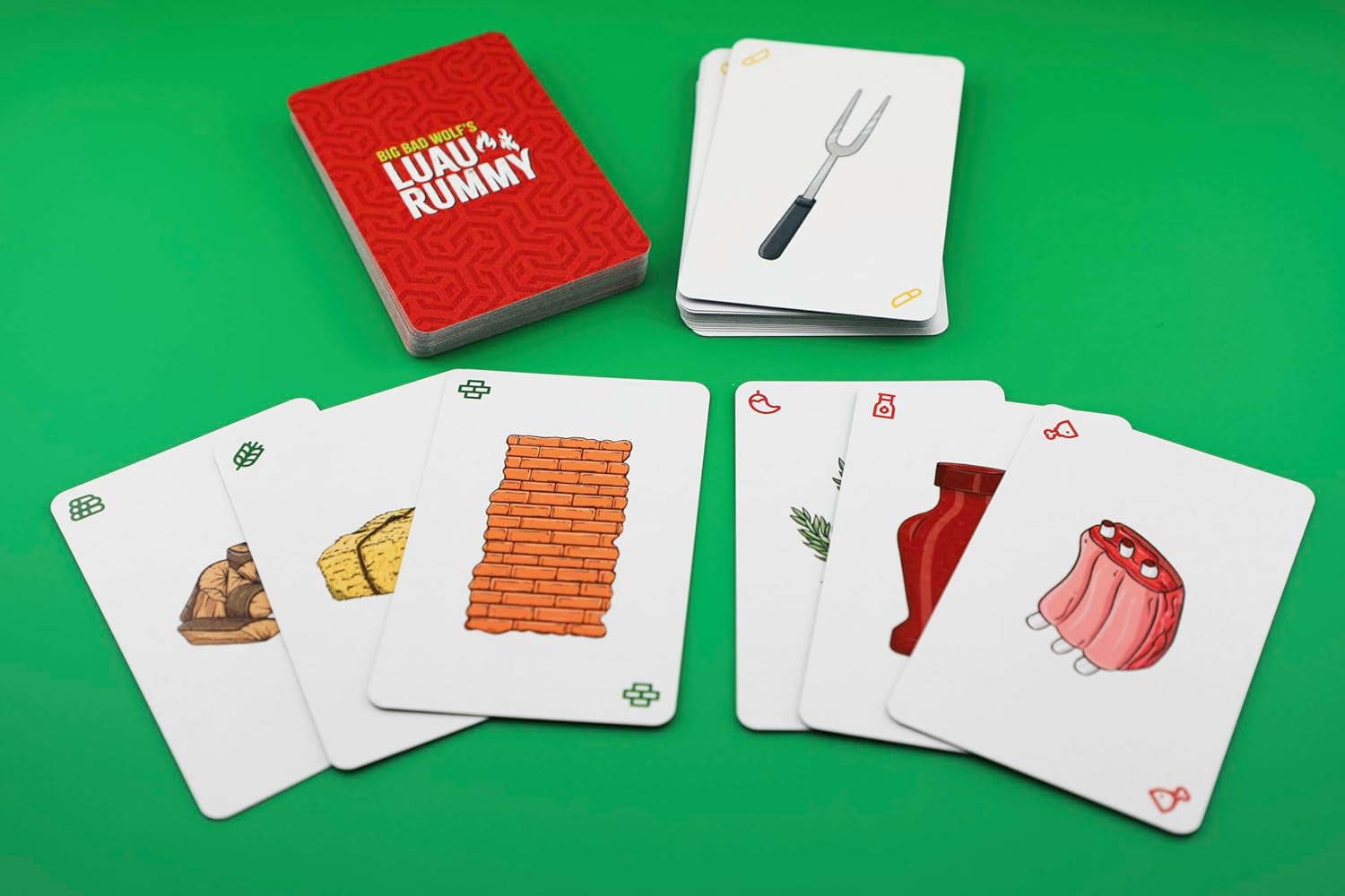 Luau Rummy Card Game (Box Set) by Seaside Publications