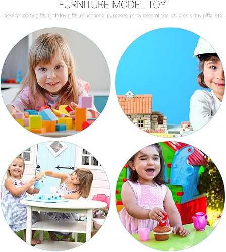 Miniatura 9 de Mini mancuernas modelo 5pcs 1 12 Escala Miniatura Mancuernas Casa de Muñecas Casa de Muñecas Entrenamiento Gimnasio Juego Miniatura Muebles de