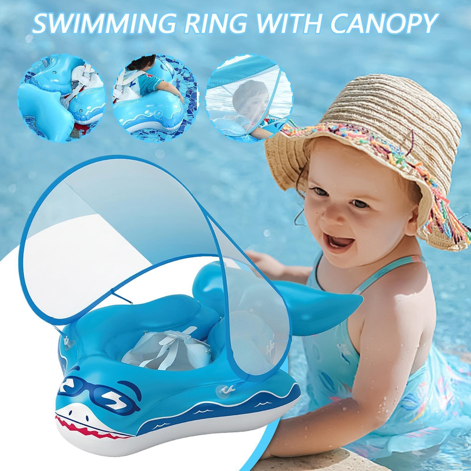 Flotadores De Piscina Infantiles Asiento de natación Hinchable con
