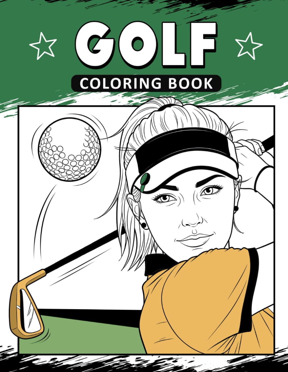 Golf Coloring Book: The Activity Book for Golf Lovers