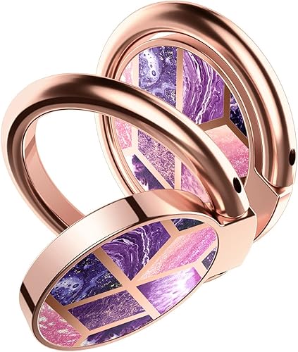 i-Blaosn - Soporte giratorio de 360 grados con diseño brillante para teléfonos inteligentes iPhone y Android (Ameth)