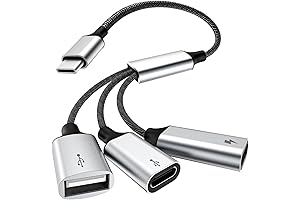 TiMOVO USB C Splitter Adapter - Expand Your Connectivity with Multiple Female Ports