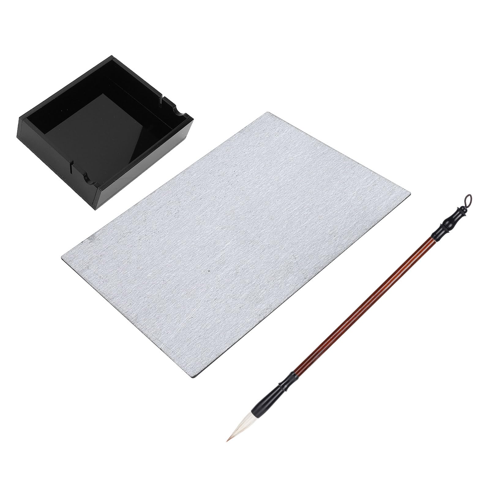 Set per Scrittura Ad Acqua Buddha Board - Blocco da Disegno 300 * 215 Mm con Pennello e Contenitore per l'Acqua per Dipingere, Scarabocchiare, Sviluppare abilità Artistiche e