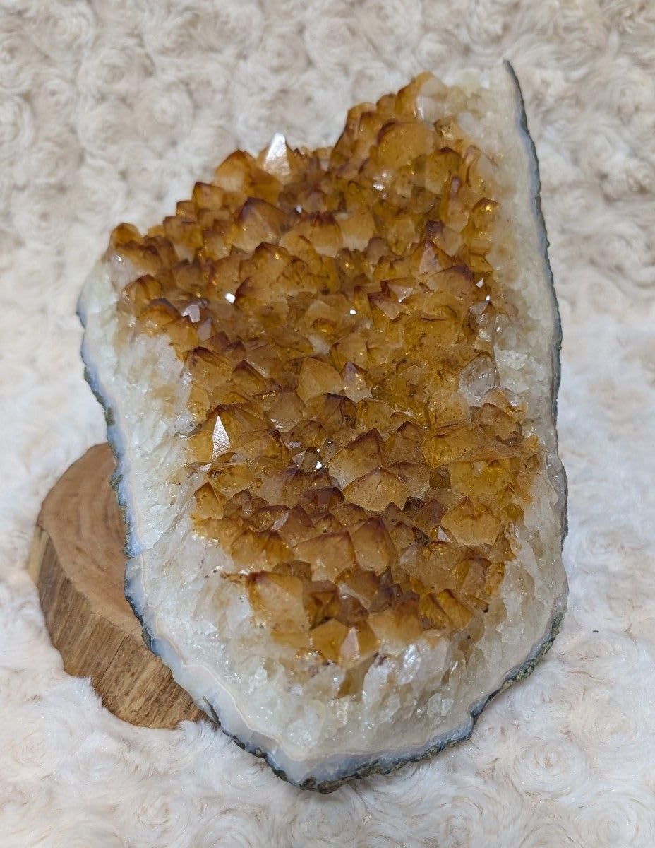 ⭐️魔除け開運の耀き⭐️】オレンジ色 ブラジル産 シトリン