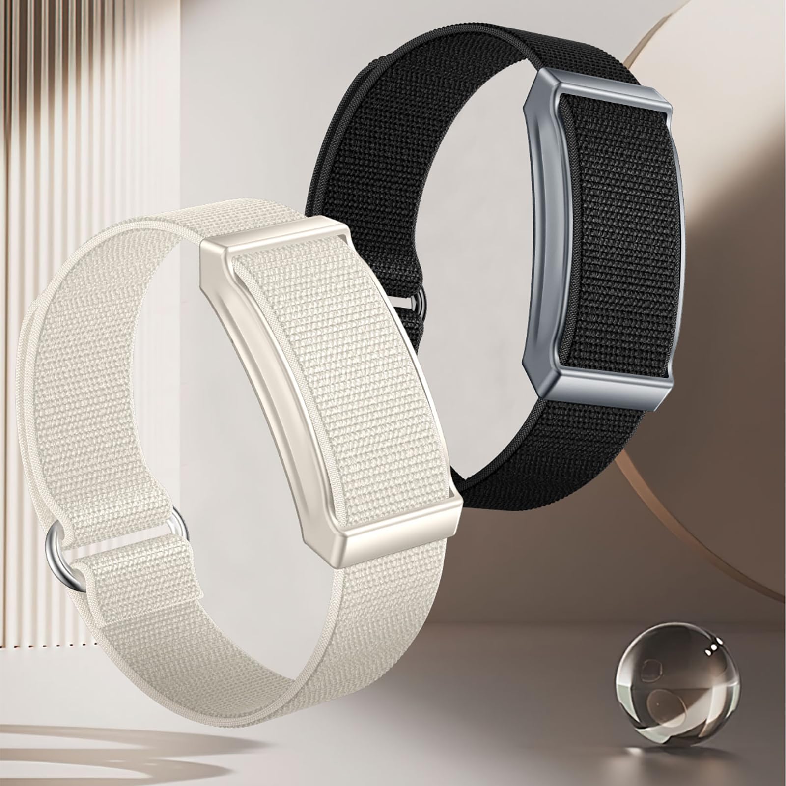 Fitness Armband ohne Display mit 2 Armbänder, Smart Band Aktivitätstracker Schlaftracker Schrittzähler Langer Akkulaufzeit Wecker Armband Vibration Laufuhr